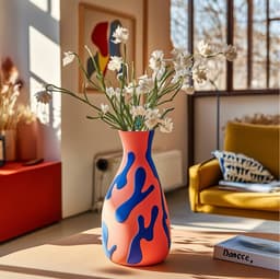 Make a Statement with Color and Creativity – Splash Vase 3d model