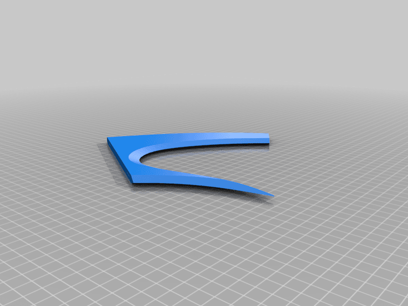 Klingon Bat'leth 3d model