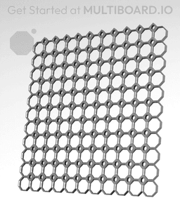 11x11 Multiboard Side Legacy Tile 3d model