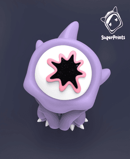 Nothic - Easy Multicolor FDM RPG Minis (No supports) 3d model