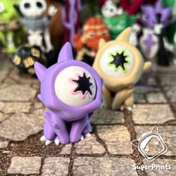 Nothic - Easy Multicolor FDM RPG Minis (No supports) 3d model