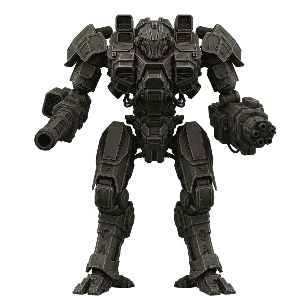Military Mechs : Titan Class Military Mech 3d model