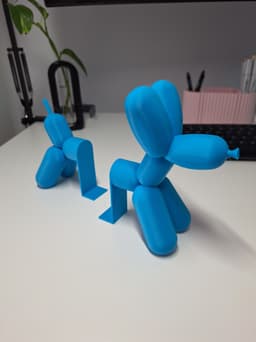 Balloon Dog Bookends 3d model
