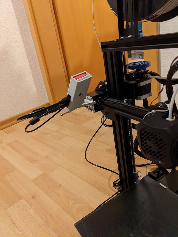 Pi Zero with Camera Holder 3d model
