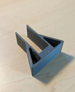 Vertical notebook stand (for ThinkPad X1 Yoga G3) 3d model