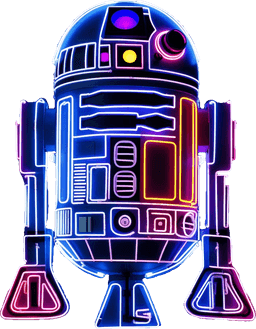 Star Wars (Inspired) "Gassy Astromech Droid" HueForge R2-D2 3d model