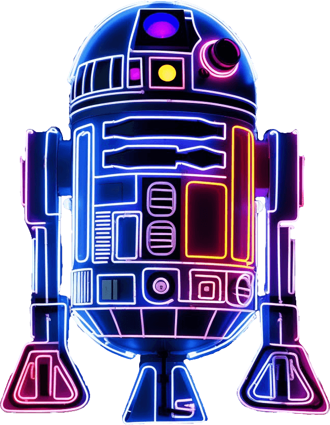 Star Wars (Inspired) "Gassy Astromech Droid" HueForge R2-D2 3d model