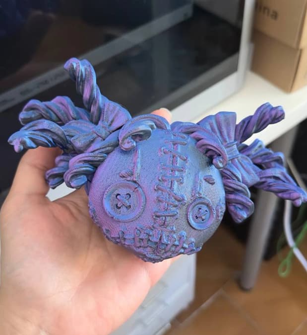 Creepy Doll Wall Mount 3d model