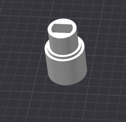 G9 Socket adapter for E27 base lamp 3d model