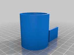 Ender 3 S1 Pro Elmers Glue Stick Holders (6g & 40g tube versions) 3d model