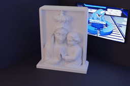 Quadro 3d Maria e Jesus.stl 3d model