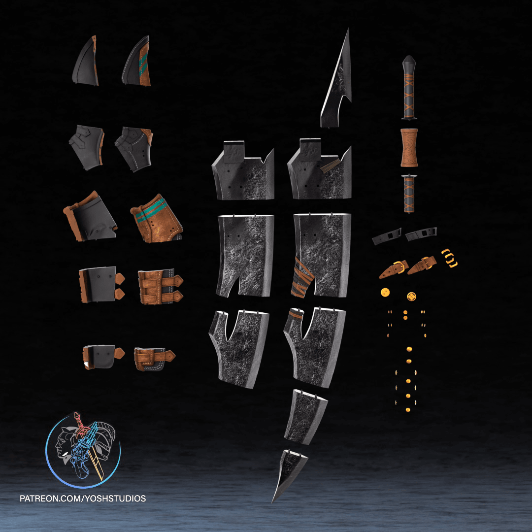 MH Great Sword 3D Printer File STL 3d model