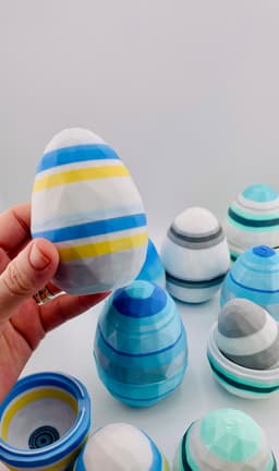 Low Poly Easter Egg 3d model