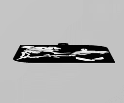 KEYCHAIN JETT VALORANT 3d model