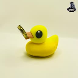 Rubber Duck - Bottle Opener & Figurine - movable beak - separated Parts 3d model