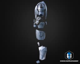 Mando Strength Armor - 3D Print Files 3d model