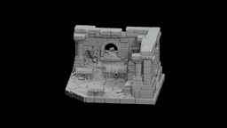 Dungeon Treasure Vault STL - Printable D&D Tabletop Terrain 3d model