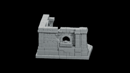 Dungeon Treasure Vault STL - Printable D&D Tabletop Terrain 3d model