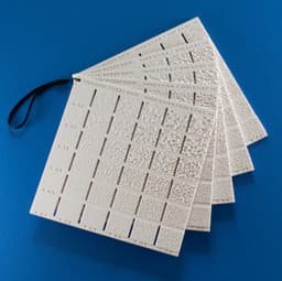 Fuzzy Skin Test – Sample Plates – 5 Pattern Types 3d model