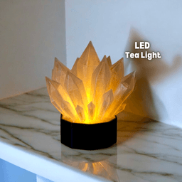 LED Crystal Light (Tea Light) 3d model