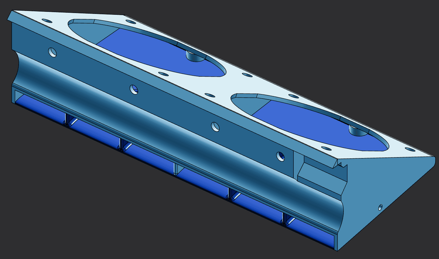 Ender-3 v2 Aux Fan Duct 3d model