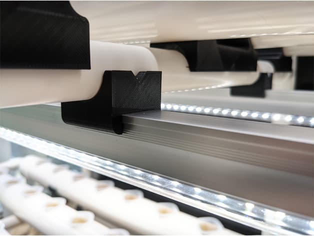 Brackets for Vivosun Hydroponic Kit 3d model