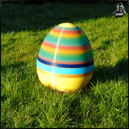 Basic + Big Easter Egg containers 3d model