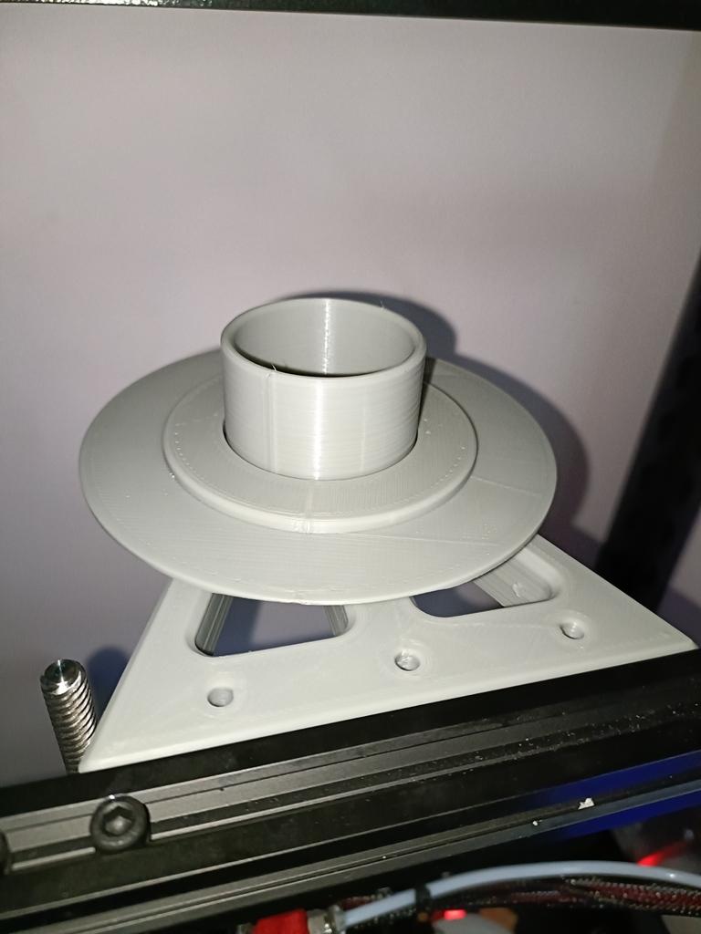 Lie Flat Spool Holder (with bearing) 3d model
