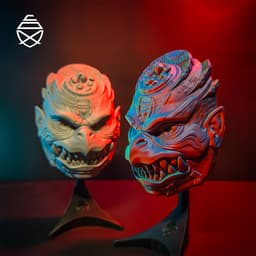 Kappa Wall Mask 3d model