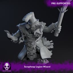 Scrapheap Legion | Possumfolk Wizard 3d model