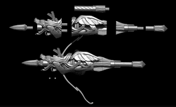 WYLDER MOUNTED WRIST CROSSBOW Onslaught Stake life size cosplay - Elden Ring Nightreign Fan Art 3d model