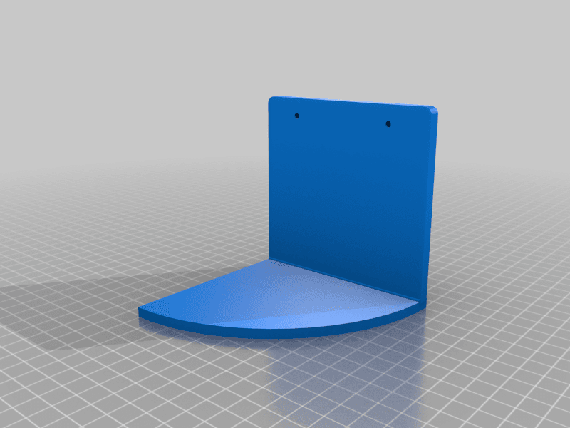 Stackable Corner Shelves 3d model