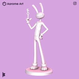 Jax The Amazing Digital Circus 3d model