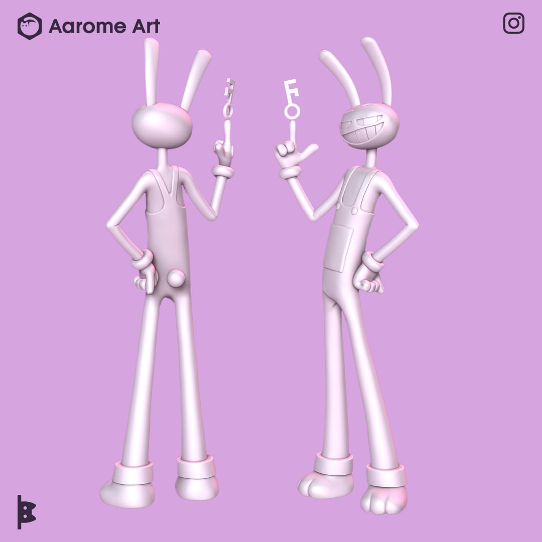 Jax The Amazing Digital Circus 3d model