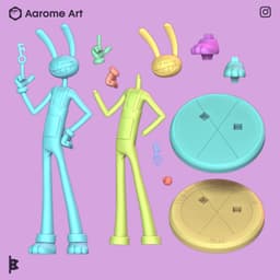 Jax The Amazing Digital Circus 3d model