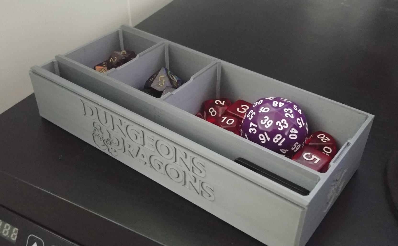 Dungeons & Dragons Dice Box 3d model