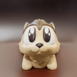 Spike the Hedgehog – Flexi Fidget Hedgehog – 3DPAW 3d model