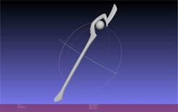 Konosuba Megumin Staff Printable Assembly 3d model
