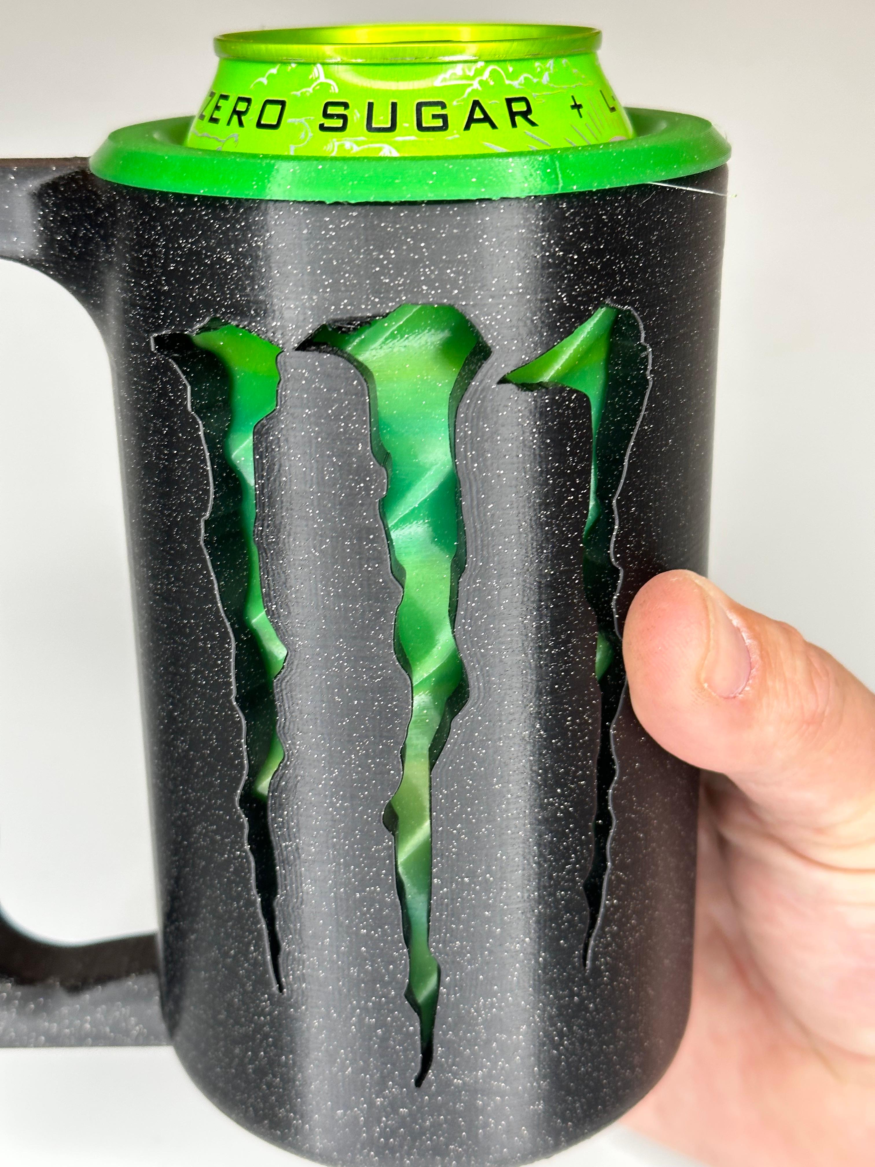 Monster TWIST CAN CUP KOOZIE; AWESOME MONSTER ENERGY 3d model