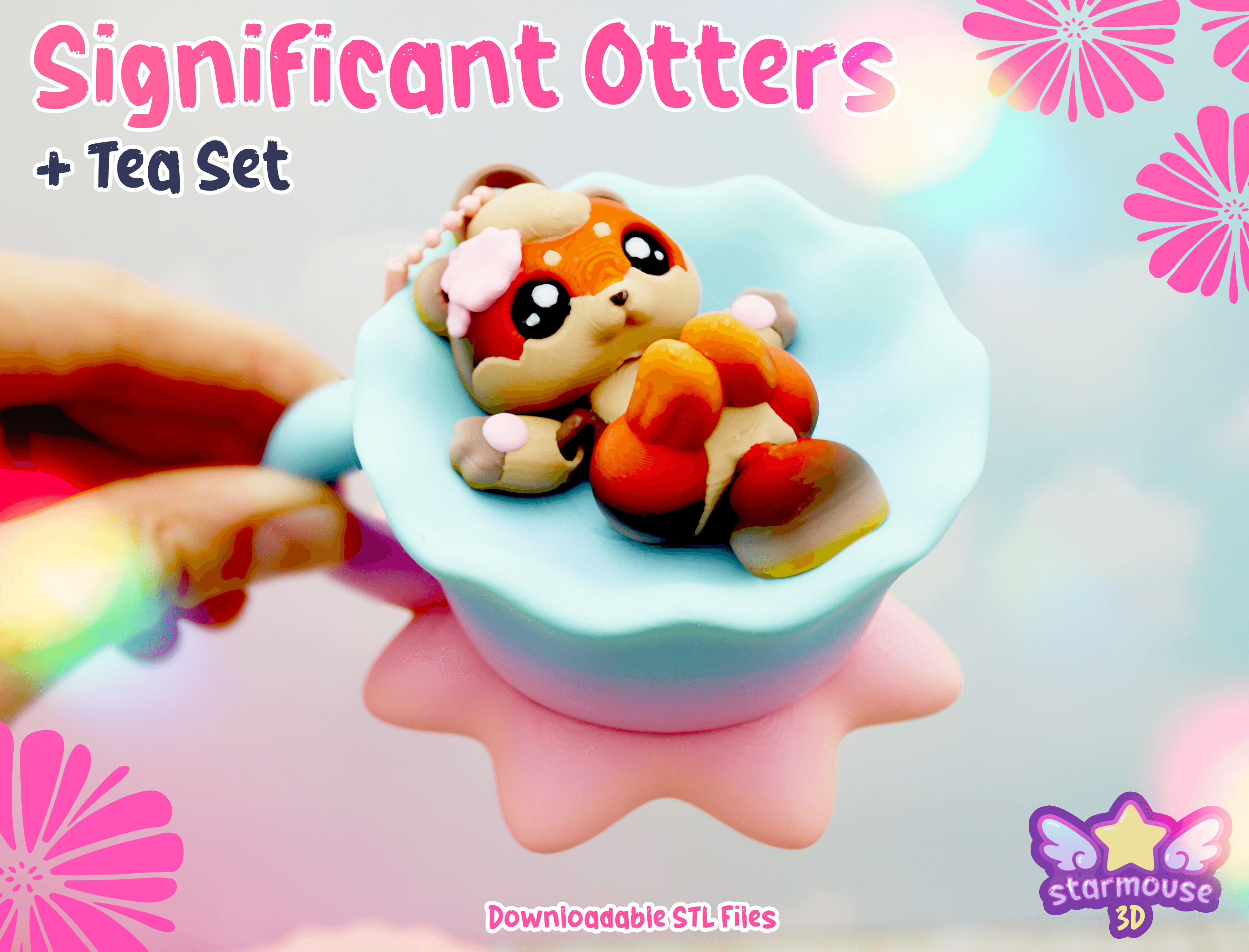 Significant Otters Flexi Set 3d model