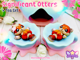Significant Otters Flexi Set 3d model