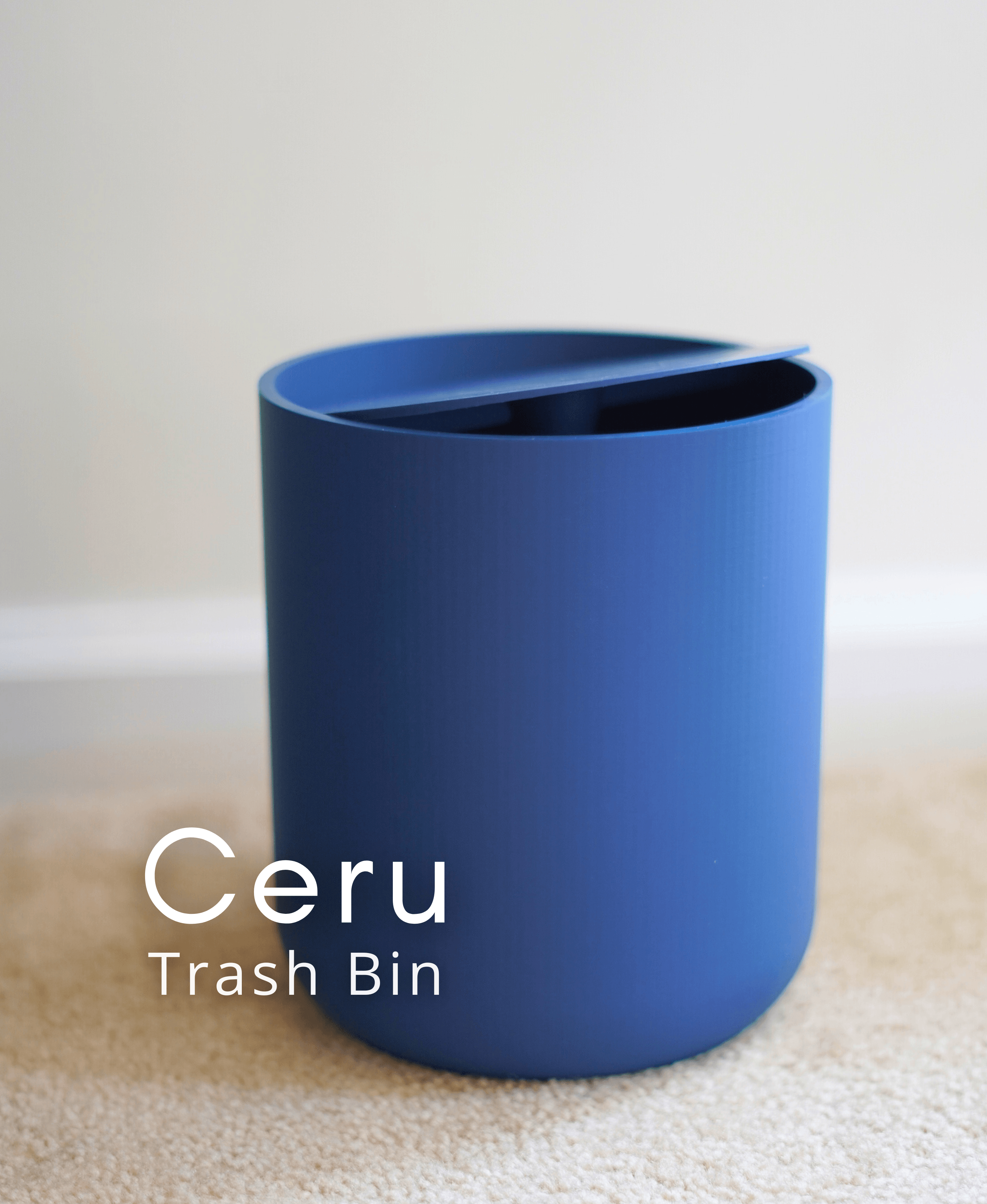 Ceru Trash Bin 3d model