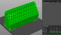 Brushes Holder (75 pcs) 3d model
