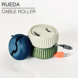 RUEDA | Cable Roller, print-in-place 3d model