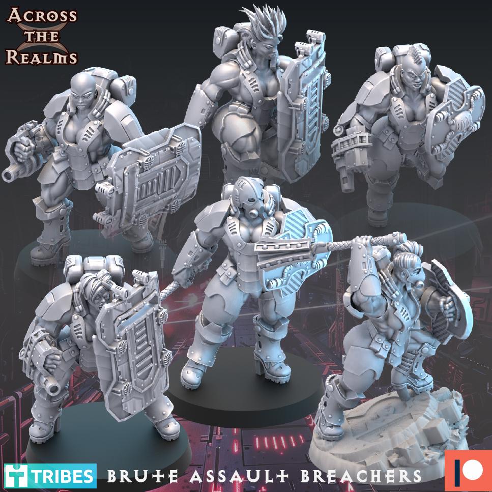 Brute Assault Breachers 3d model