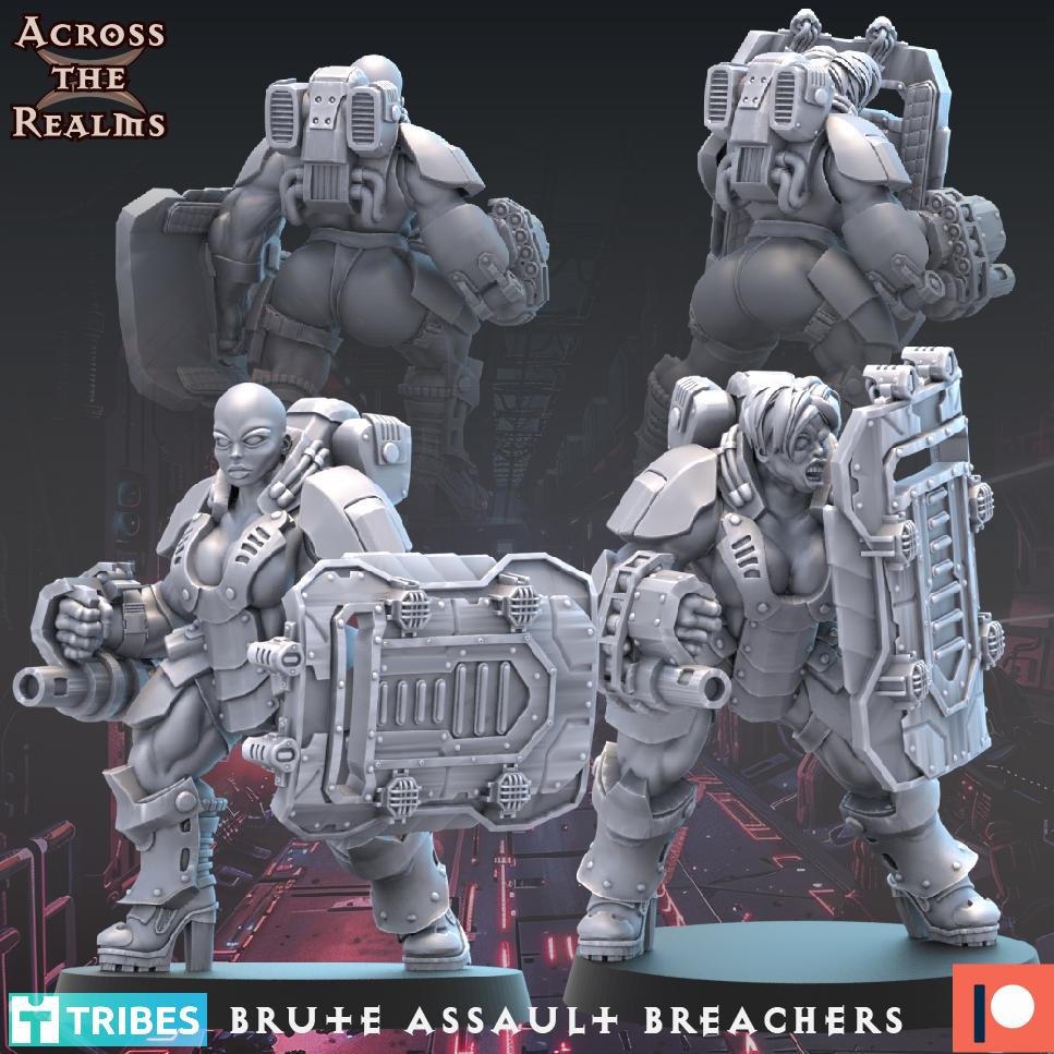 Brute Assault Breachers 3d model