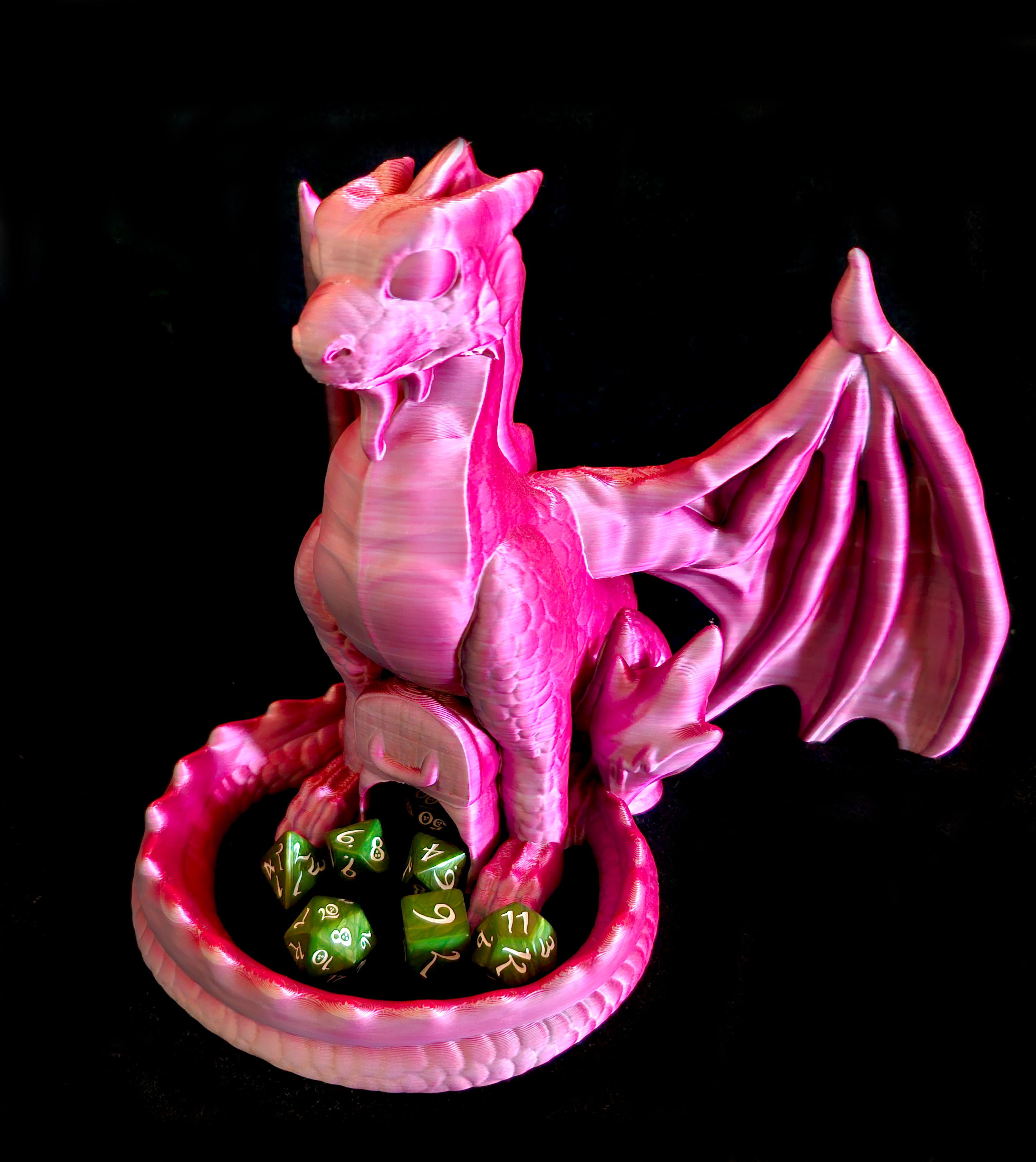 Dragon Dicetower *Commercial Use* 3d model
