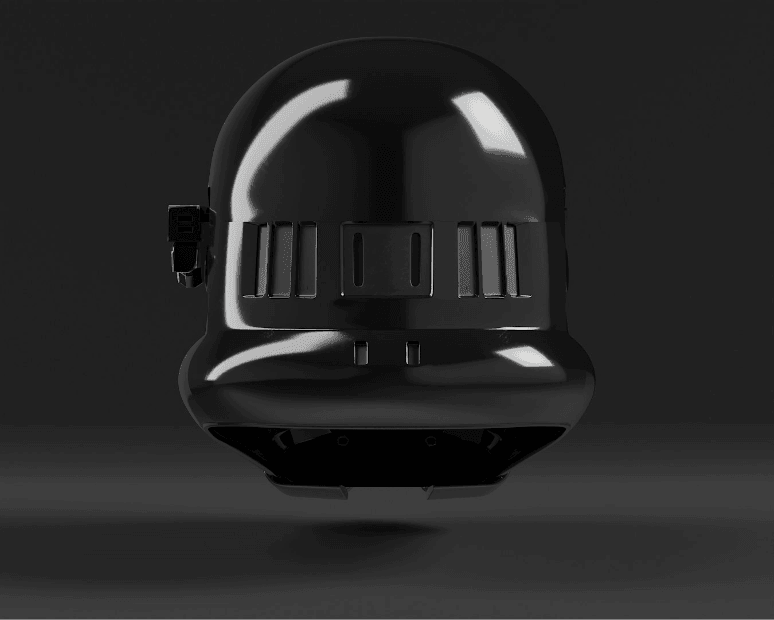 Death Trooper Helmet - 3D Print Files 3d model