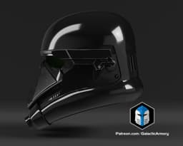 Death Trooper Helmet - 3D Print Files 3d model