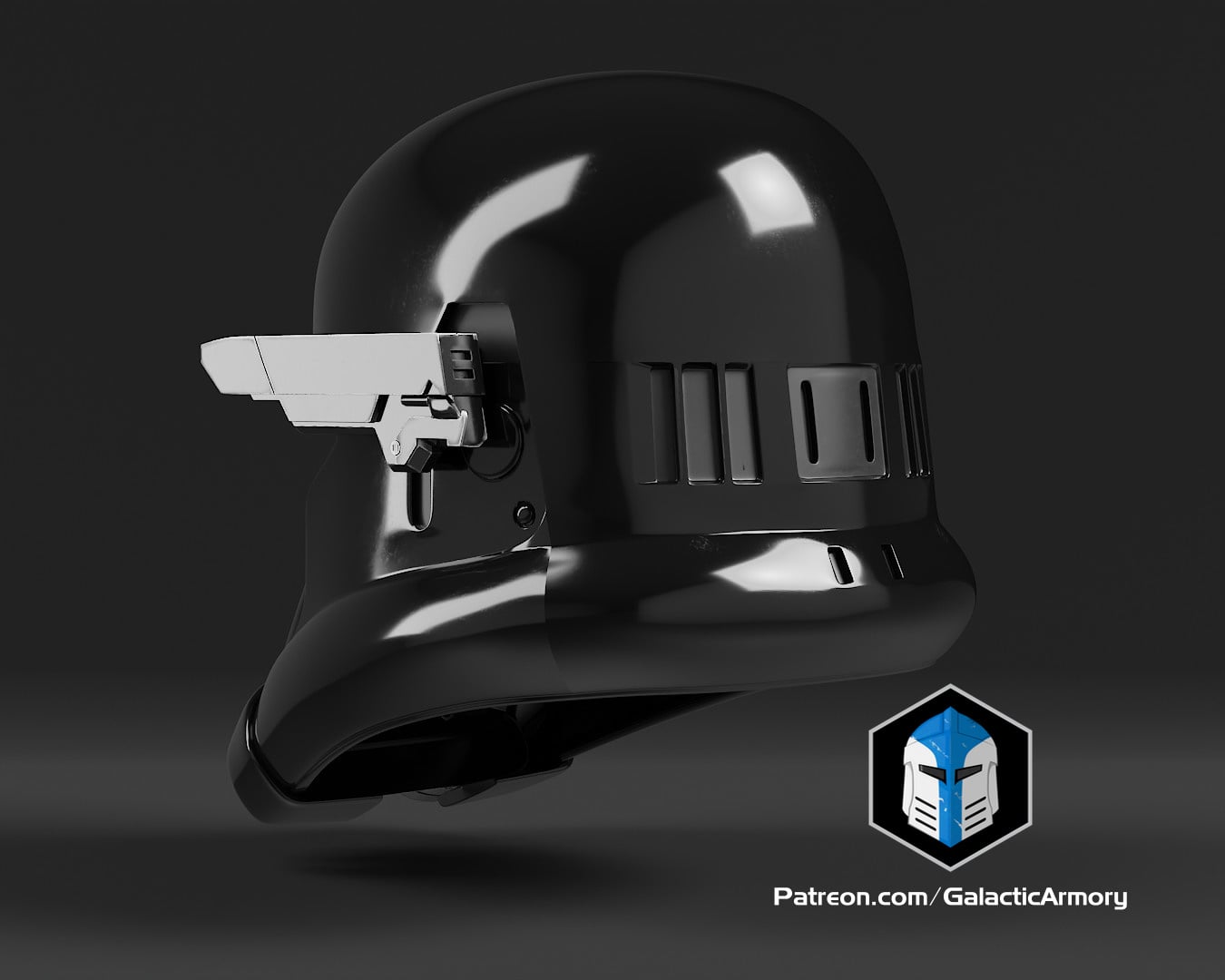 Death Trooper Helmet - 3D Print Files 3d model